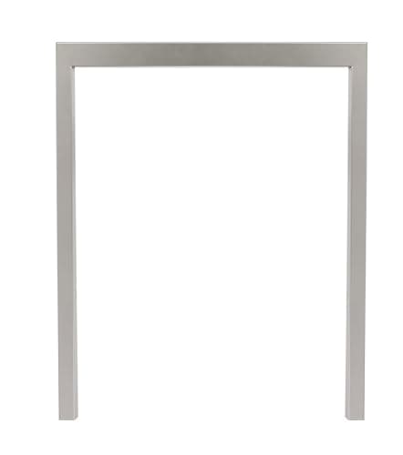 Bull Outdoor Products Premium Components for Outdoor Kitchen BBQ Island Premium Fridge Frame with Reveal
