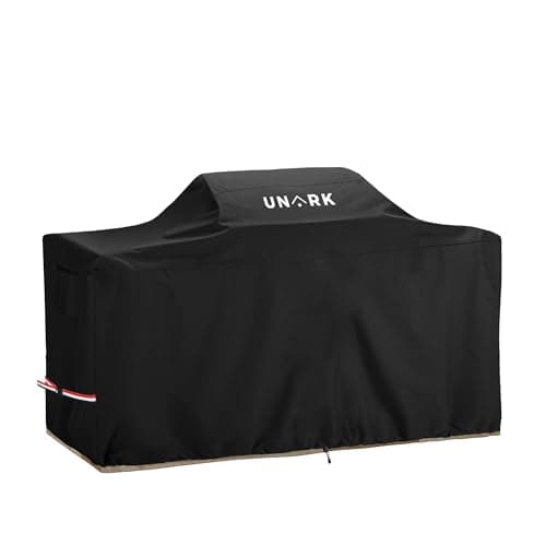 UNARK 86 Inch Extra Large Grill Cover Kitchen Island Cover Large Island Grill Cover for Outdoor Grill Outdoor Kitchen Cover Heavy Duty Waterproof 86" L x 42" W x 48" H, Black