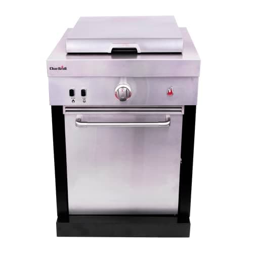 Char-Broil Medallion Series Modular Outdoor Kitchen Convective 1-Burner Propane Gas Stainless Steel Griddle - 463246318