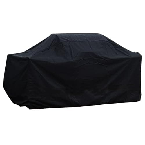 Sbaqurizz Stone Patio Grill Island Cover Waterproof 120" Outdoor Kitchen