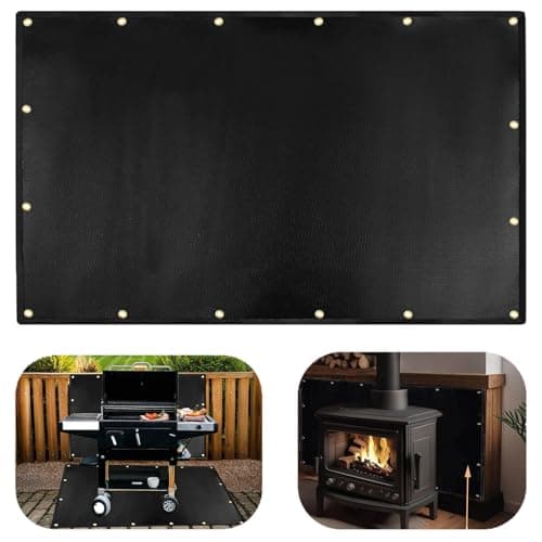 Smyhlf-us 3' X 5' Heat Shield for Wall Behind Grill