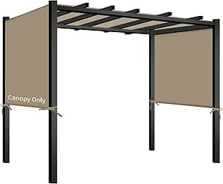 Universal Canopy Cover Replacement for 17x6.8 Ft Outdoor Pergola Structure