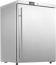 HCK Under Counter Refrigerator, Outdoor Fridge 24 Inch with Stainless Steel Door, 5.12 Cu.ft.