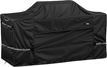 86 Inch Island Grill Cover, 600D Heavy Duty Waterproof BBQ Covers for Outside