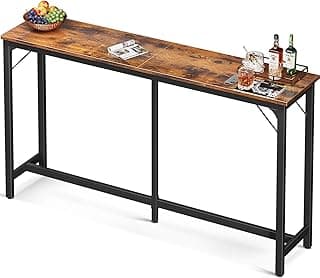ODK 71 Inch Bar Table, Bar Height Pub Table, Counter Height Kitchen & Dining Counter Table