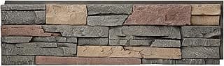 GenStone Faux Stacked Stone Panel 41" x 11.25" in Stratford Color